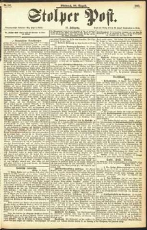 Stolper Post Nr. 191/1893