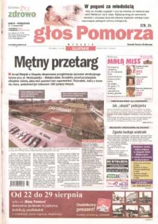 Głos Pomorza, 2005, sierpień, nr 188