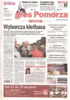 Głos Pomorza, 2005, sierpień, nr 189