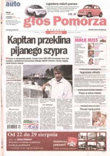 Głos Pomorza, 2005, sierpień, nr 190