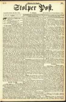 Stolper Post Nr. 203/1893