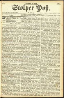Stolper Post Nr. 204/1893