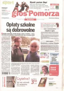 Głos Pomorza, 2005, wrzesień, nr 218