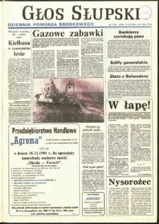 Głos Słupski, 1991, listopad, nr 3