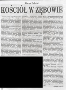 Kości&oacute;ł w Zębowie