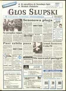 Głos Słupski, 1992, lipiec, nr 177