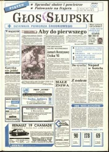 Głos Słupski, 1992, lipiec, nr 178