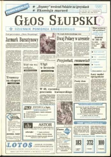 Głos Słupski, 1992, sierpień, nr 180