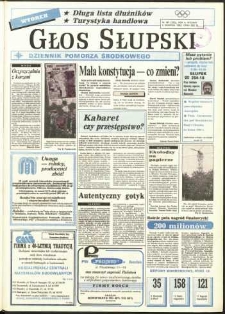 Głos Słupski, 1992, sierpień, nr 181