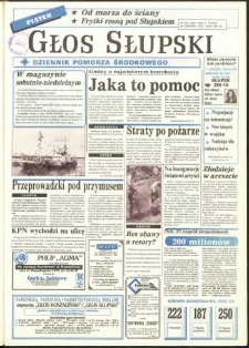 Głos Słupski, 1992, sierpień, nr 201