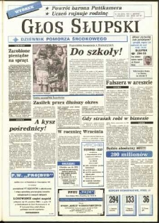Głos Słupski, 1992, wrzesień, nr 204