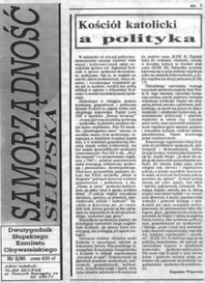 The Catholic Church and politics