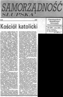 Catholic Church in Western Pomerania [1].