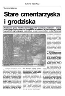 Stare cmentarzyska i grodziska