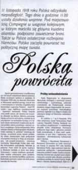 Polska powr&oacute;ciła