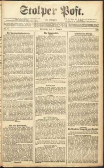 Stolper Post Nr. 9/1911