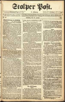 Stolper Post Nr. 26/1911