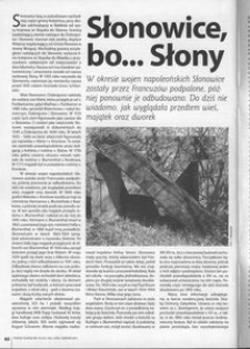 Słonowice, bo... Słony