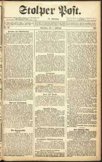 Stolper Post Nr. 32/1911