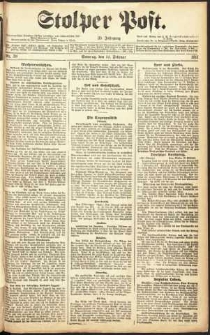 Stolper Post Nr. 38/1911