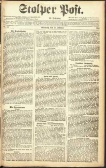 Stolper Post Nr. 39/1911