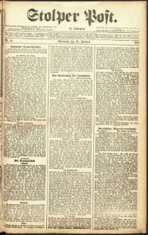 Stolper Post Nr. 45/1911