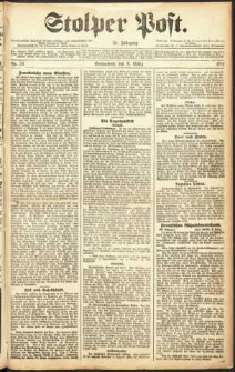 Stolper Post Nr. 54/1911