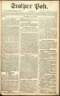 Stolper Post Nr. 64/1911