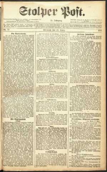 Stolper Post Nr. 75/1911