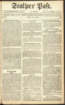 Stolper Post Nr. 83/1911