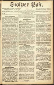 Stolper Post Nr. 88/1911