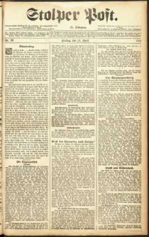 Stolper Post Nr. 89/1911