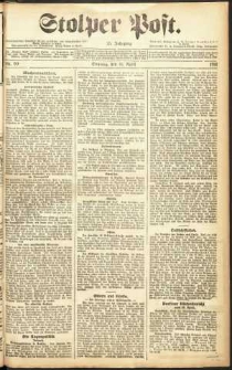 Stolper Post Nr. 90/1911