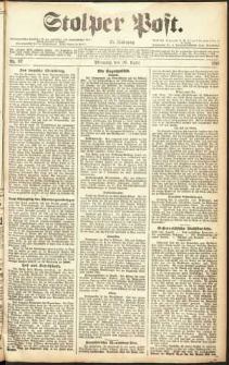 Stolper Post Nr. 97/1911