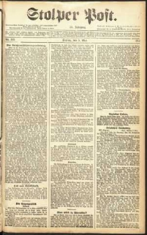 Stolper Post Nr. 105/1911