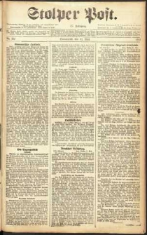 Stolper Post Nr. 112/1911