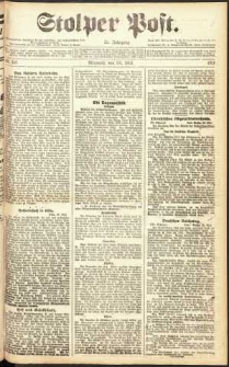 Stolper Post Nr. 121/1911
