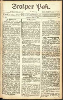 Stolper Post Nr. 123/1911