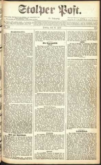 Stolper Post Nr. 139/1911