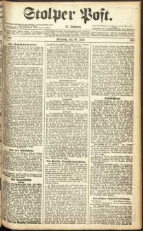 Stolper Post Nr. 149/1911