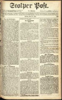 Stolper Post Nr. 151/1911