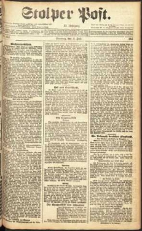 Stolper Post Nr. 153/1911