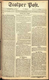 Stolper Post Nr. 178/1911