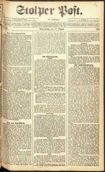 Stolper Post Nr. 186/1911