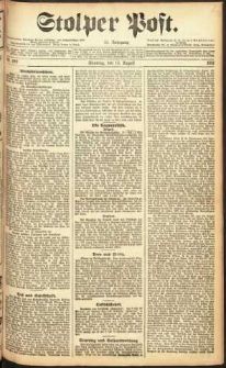 Stolper Post Nr. 189/1911