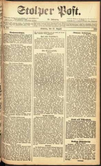 Stolper Post Nr. 201/1911