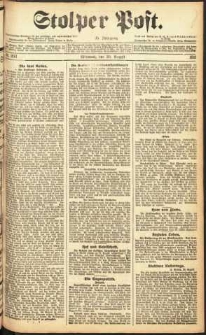 Stolper Post Nr. 203/1911