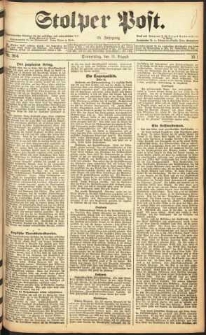 Stolper Post Nr. 204/1911