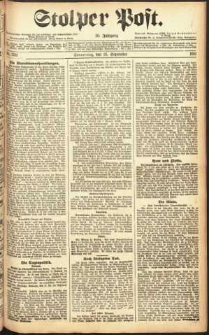 Stolper Post Nr. 222/1911