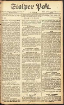 Stolper Post Nr. 269/1911